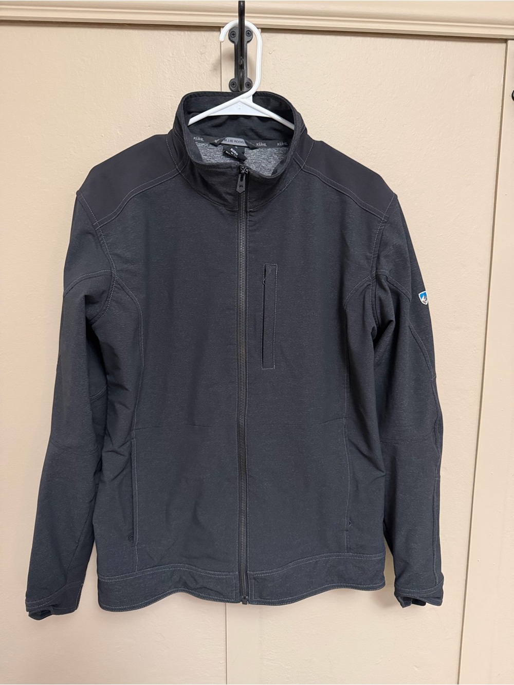 Kuhl Men's Black Lightweight Full‑Zip Jacket